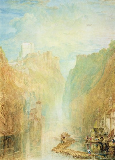 Am Oberrhein, ca. 1820 von Joseph Mallord William Turner